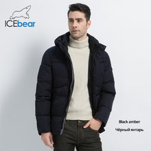 Load image into Gallery viewer, ICEbear 2019 Mens Winter Jackets Chest Exquisite Pocket Simple Hem Practical Waterproof Zipper High Quality Parka